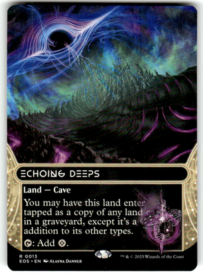 Echoing Deeps (0013) (Borderless) Edge of Eternities: Stellar Sights 13 R