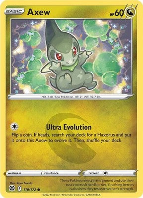 Axew 110/172 SWSH09: Brilliant Stars Pokémon TCG