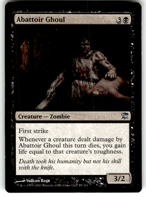 Abattoir Ghoul Innistrad 85 U Magic: The Gathering Lightly Played