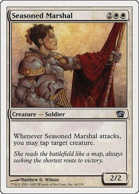 Seasoned Marshal 8ED 44 LP Magic: The Gathering