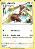 Lopunny Silver Tempest 145/195 Uncommon Pokémon — English Lightly Played
