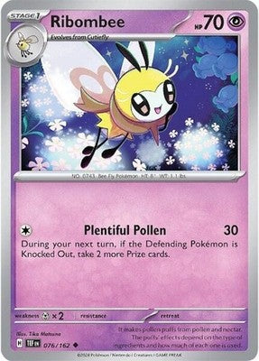 Ribombee 076/162 SV05: Temporal Forces Pokémon TCG