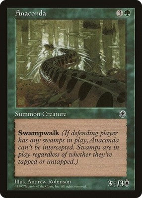 Anaconda POR 158† LP Magic: The Gathering