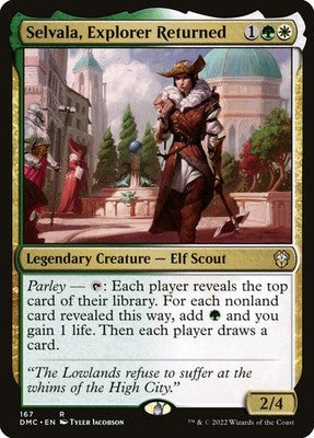 Selvala, Explorer Returned DMC 167 NM Magic: The Gathering