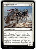 Supply Runners Commander Masters 63 C Magic: The Gathering Near Mint