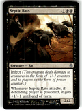 Septic Rats Mirrodin Besieged 55 U Magic: The Gathering Near Mint