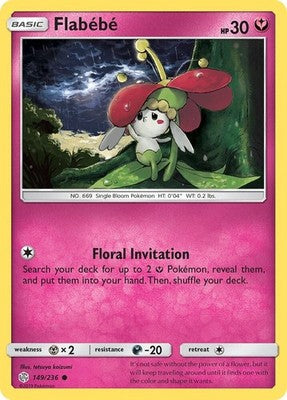 Flabebe 149/236 SM - Cosmic Eclipse Pokémon TCG