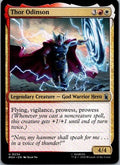 Thor Odinson 234 Uncommon Marvel Super Heroes Magic: The Gathering Near Mint