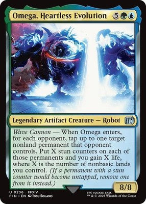 Omega, Heartless Evolution FIN 236 NM Magic: The Gathering