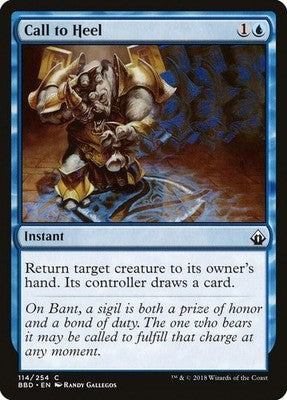 Call to Heel BBD 114 NM Magic: The Gathering