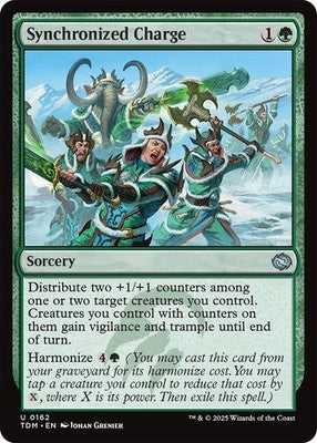 Synchronized Charge TDM 162 Foil NM Magic: The Gathering