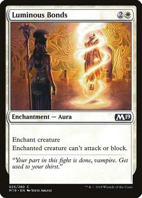 Luminous Bonds M19 25 NM Magic: The Gathering