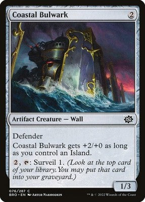 Coastal Bulwark BRO 76 NM Magic: The Gathering