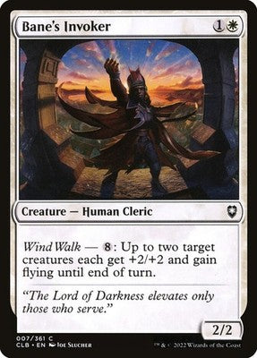 Bane's Invoker CLB 7 NM Magic: The Gathering