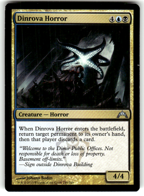 Dinrova Horror Gatecrash 155 U Magic: The Gathering Near Mint