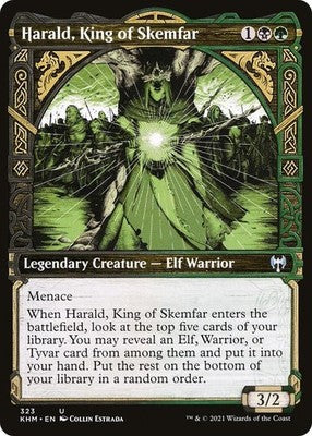 Harald, King of Skemfar KHM 323 NM Magic: The Gathering