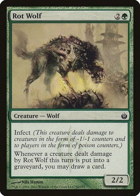 Rot Wolf MBS 90 LP Magic: The Gathering