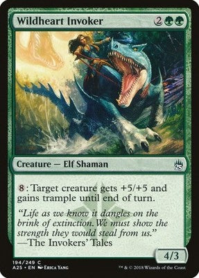 Wildheart Invoker A25 194 NM Magic: The Gathering