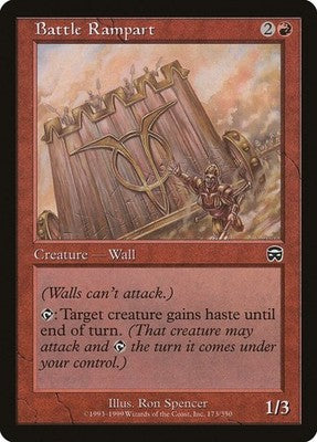 Battle Rampart MMQ 173 LP Magic: The Gathering