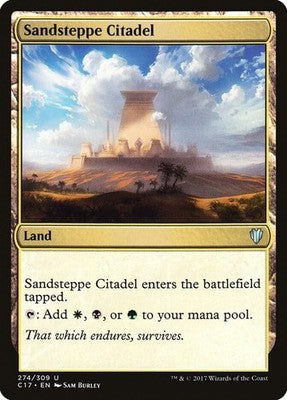 Sandsteppe Citadel C17 274 NM Magic: The Gathering