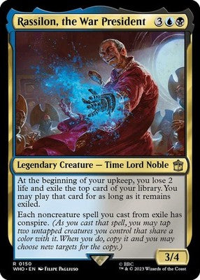 Rassilon, the War President WHO 150 NM Magic: The Gathering