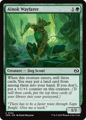 Ainok Wayfarer TDM 134 NM Magic: The Gathering