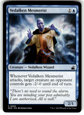 Vedalken Mesmerist Ravnica Remastered 65 C Magic: The Gathering Near Mint