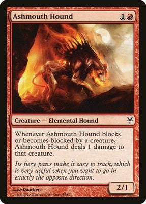Ashmouth Hound DDK 45 NM Magic: The Gathering