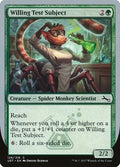 Willing Test Subject UST 126 NM Magic: The Gathering