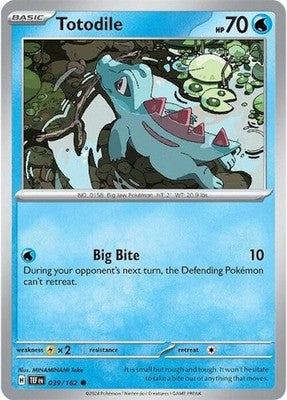 Totodile 039/162 SV05: Temporal Forces Pokémon TCG