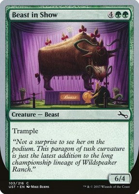 Beast in Show UST 103d NM Magic: The Gathering