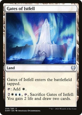 Gates of Istfell KHM 256 NM Magic: The Gathering