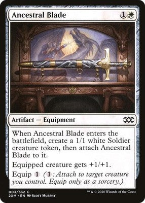 Ancestral Blade 2XM 3 NM Magic: The Gathering
