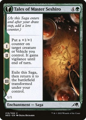 Tales of Master Seshiro NEO 210 NM Magic: The Gathering