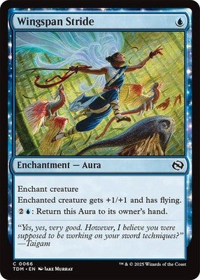 Wingspan Stride TDM 66 NM Magic: The Gathering