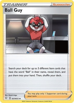 Ball Guy 057/072 Shining Fates Pokémon TCG