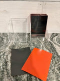 Deck Box with 100 Orange Back Card Sleeves