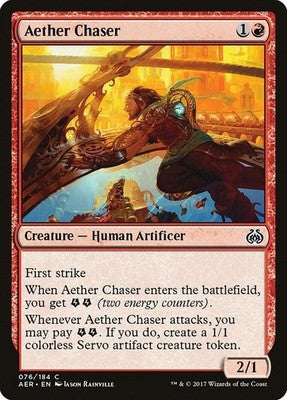 Aether Chaser AER 76 NM Magic: The Gathering