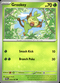 Grookey Twilight Masquerade 014/167 Common Pokémon — English Near Mint