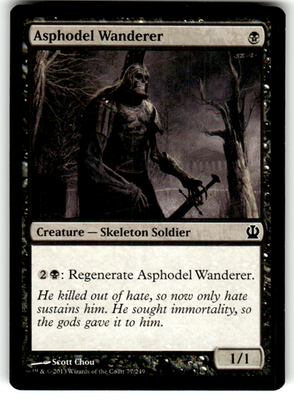 Asphodel Wanderer Theros 77 C Magic: The Gathering Near Mint