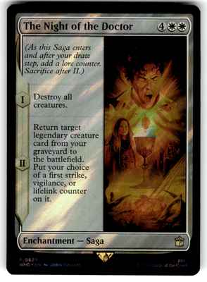 The Night of the Doctor (Surge Foil) Universes Beyond: Doctor Who 629 R Foil