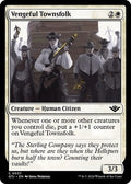 Vengeful Townsfolk OTJ 37 NM Magic: The Gathering