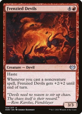Frenzied Devils VOW 159 NM Magic: The Gathering