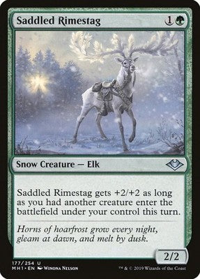Saddled Rimestag MH1 177 NM Magic: The Gathering