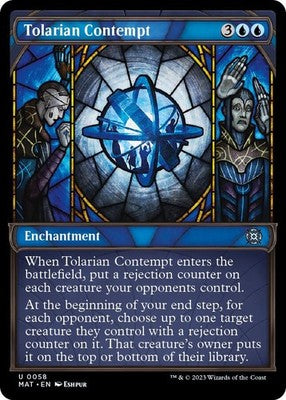 Tolarian Contempt MAT 58 NM Magic: The Gathering