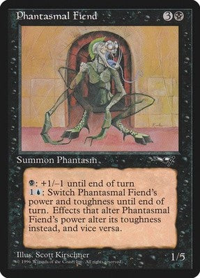 Phantasmal Fiend ALL 57b LP Magic: The Gathering
