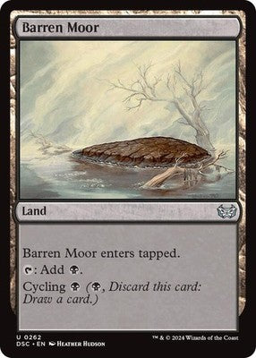 Barren Moor DSC 262 NM Magic: The Gathering