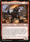 Breeches, Brazen Plunderer CMR 165 NM Magic: The Gathering