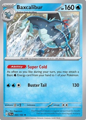 Baxcalibur 060/193 SV02: Paldea Evolved Holofoil Pokémon TCG
