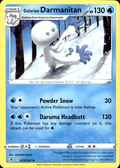 Galarian Darmanitan Fusion Strike 072/264 Uncommon Pokémon — English